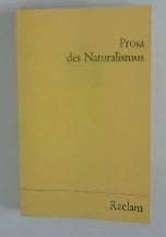 Prosa des Naturalismus. 9783150094716