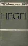 Préface à la Phénoménologie de l'Esprit: - BILINGUE ALLEMAND 9782700703856