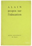 Propos sur l'education