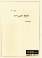 10 (dix) Pièces Faciles pour Piano