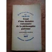 ESSAI D'UNE HISTOIRE RAISONNEE DE LA PHILOSOPHIE PAÏENNE.TOME 3.LA PHILOSOPHIE HELLENISTIQUE.LES NEO-PLATONICIENS.