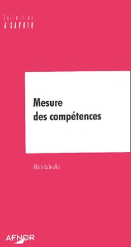 Mesure des compétences 9782125050566
