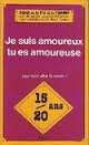 Je suis amoureux 9782868392046