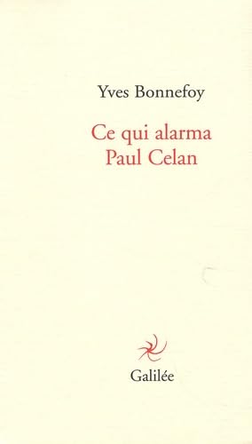 Ce qui alarma Paul Celan (0000) 9782718607436