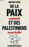 De la paix en general et des palestiniens en particulier 9782714426659