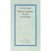 Façons tragiques de tuer une femme 9782010112546