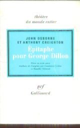 Epitaphe pour george dillon 9782070303106