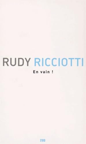 En vain ! 9782372290029