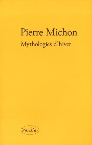 Mythologies d'hiver 9782864322641