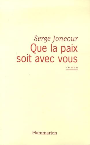 Que la paix soit avec vous 9782080687326