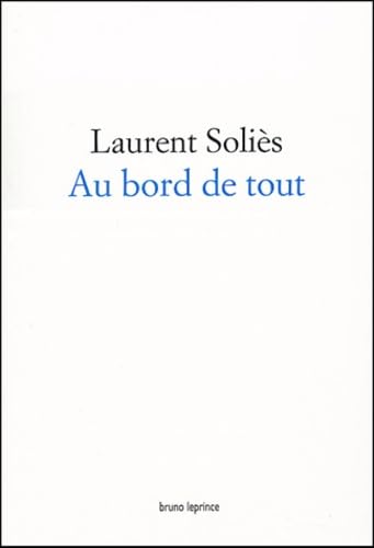 Au bord de tout 9782909634753