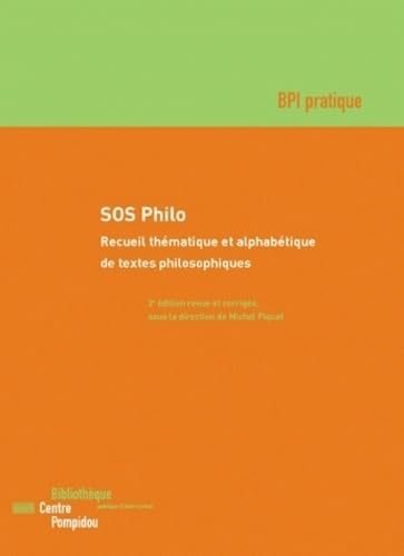 SOS Philo. 2ème édition 9782842460624