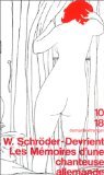 Memoires d une chanteuse allemande 9782264023278