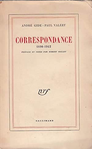 Correspondance Gide - Valéry, 1890-1942 9782070227952