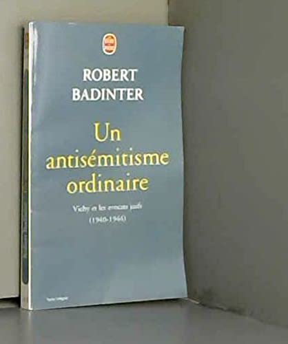Un antisémitisme ordinaire 9782253147473