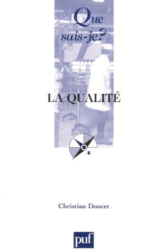 La qualite 9782130550716
