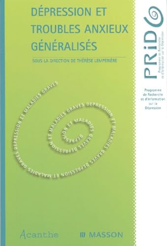 Dépression et troubles anxieux généralisés 9782294013751