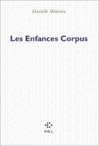 Les Enfances Corpus 9782867449468