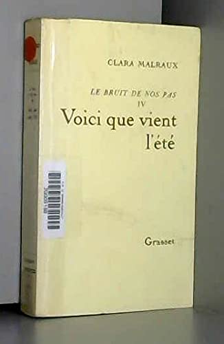 Voici que vient l'été le bruit de nos pas IV