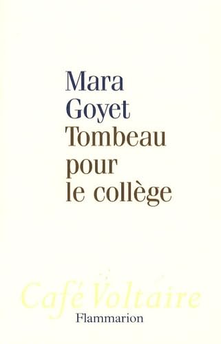 Tombeau pour le collège 9782081216891