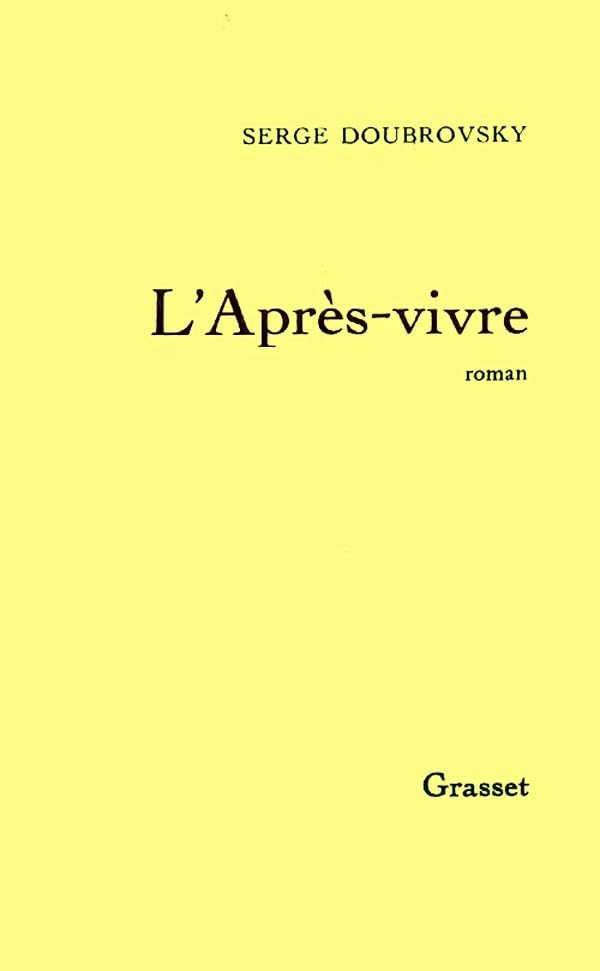 L APRES-VIVRE 9782246462316