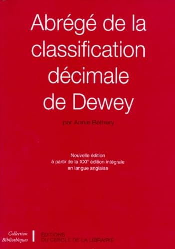 Abrégé de la classification décimale de Dewey 9782765406822