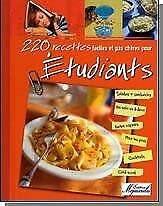 220 recettes faciles et pas chères pour étudiants 9782353240210