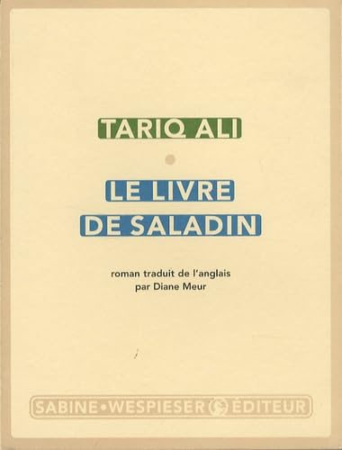 Le livre de Saladin 9782848050607