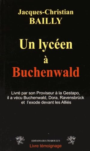 Un lycéen à Buchenwald 9782359160581