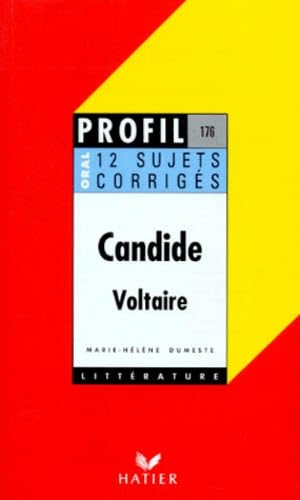 Candide (1759), Voltaire. Oral De Francais, 12 Sujets Corriges 9782218017759
