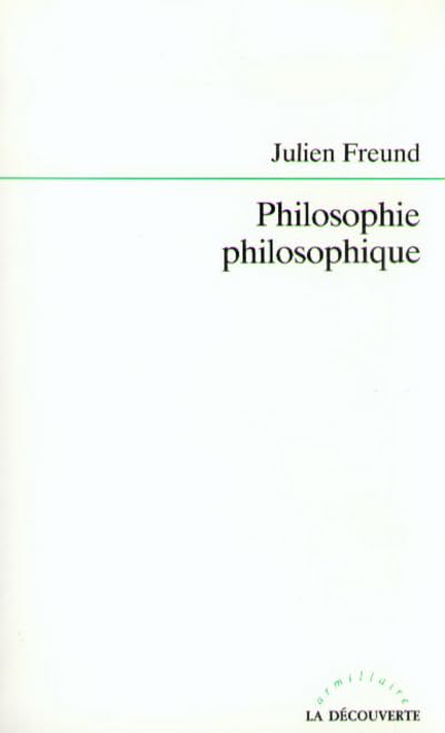 Philosophie philosophique 9782707119315
