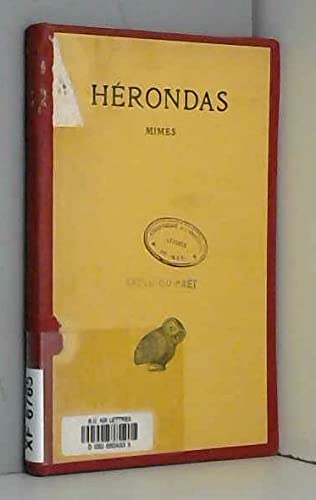 Herondas Mimes