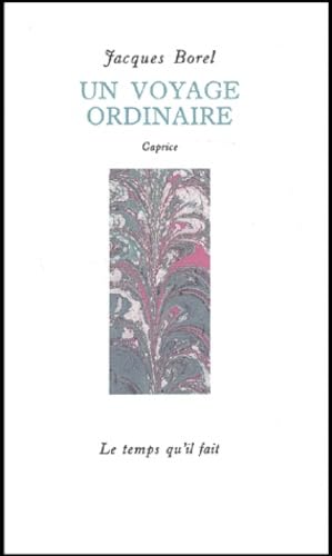 Un Voyage ordinaire 9782868531797
