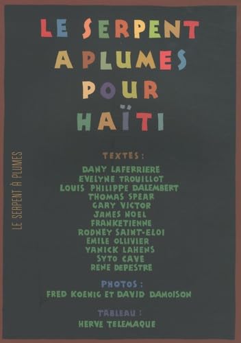 Le Serpent à plumes pour Haïti 9782268069364