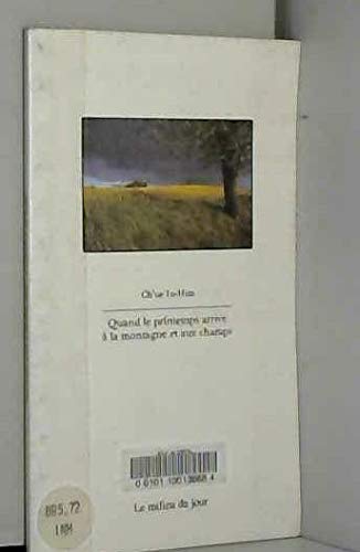 Quand le printemps arrive... 9782863662793