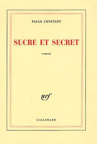 Sucre et secret 9782070766987