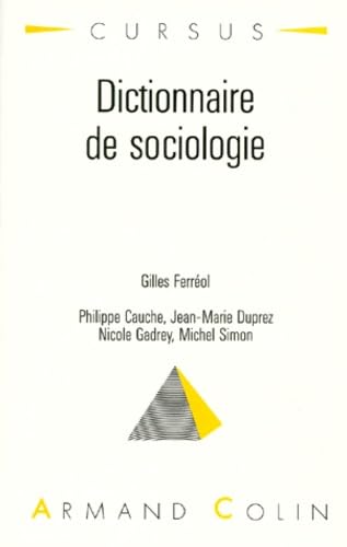 Dictionnaire de sociologie 9782200215842