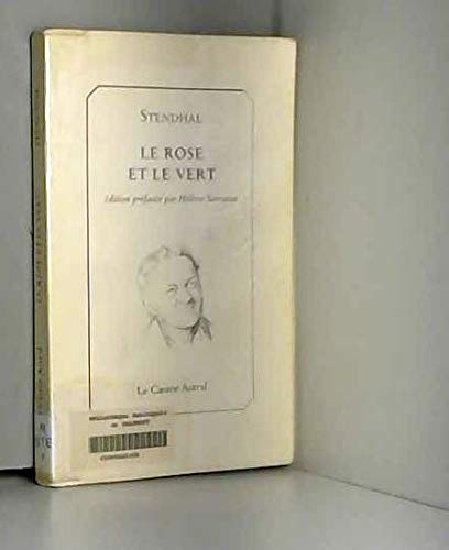 Le rose et le vert 9782859201661