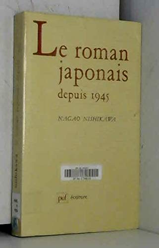 Le roman japonais depuis 1945 9782130415367