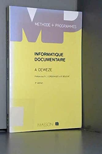 Informatique documentaire 9782225817021