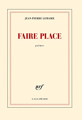 Faire place 9782070139187