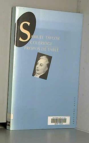 Propos de table 9782904235849