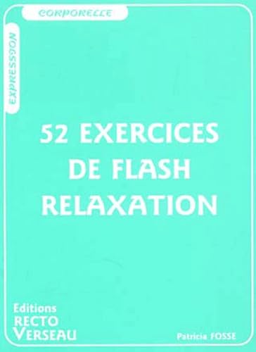 52 exercices de flash relaxation 9782883431348