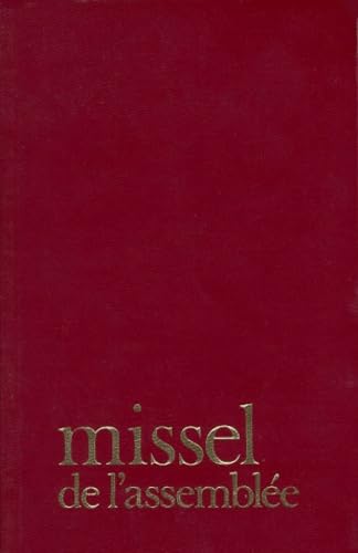 Missel de l'assemblée pour la semaine 9782503830964