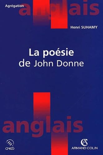 La Poesie De John Donne 9782200261962
