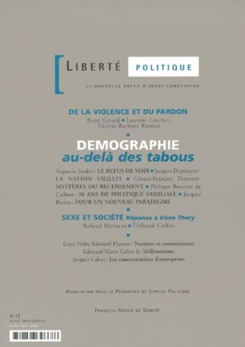 Liberté politique, numéro 12 9782868396686