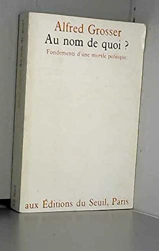 Au nom de quoi?