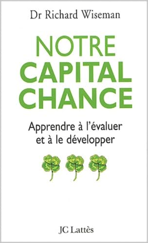 Notre Capital Chance 9782709623582