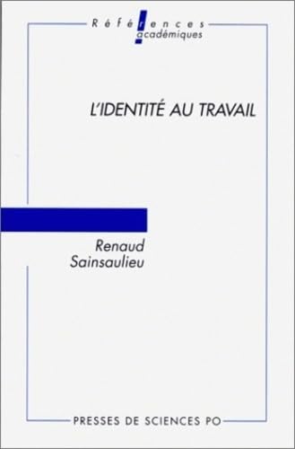 L'identité au travail 9782724605594
