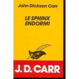 LE SPHINX ENDORMI 9782702420737